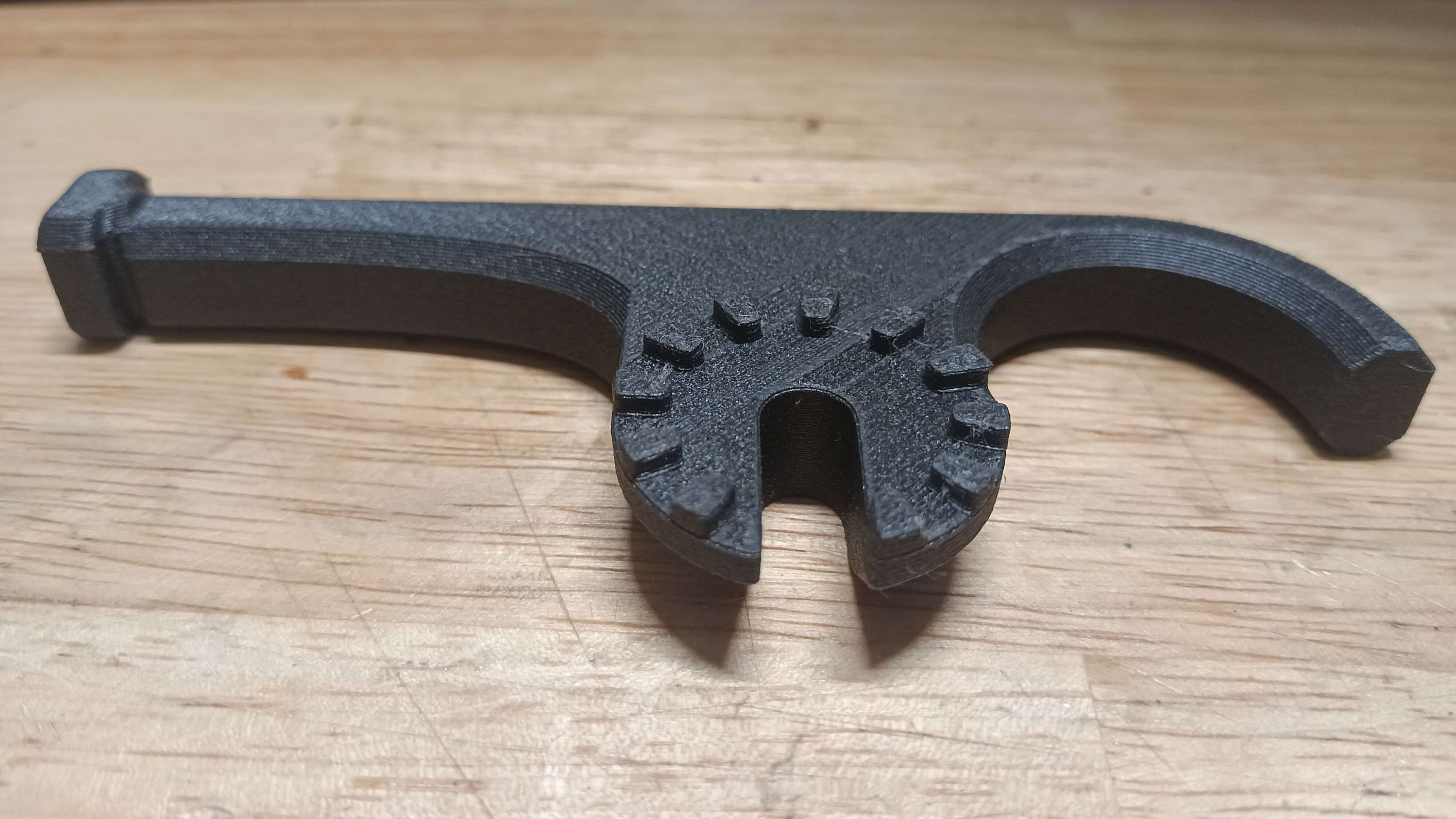 lineman hook, finger